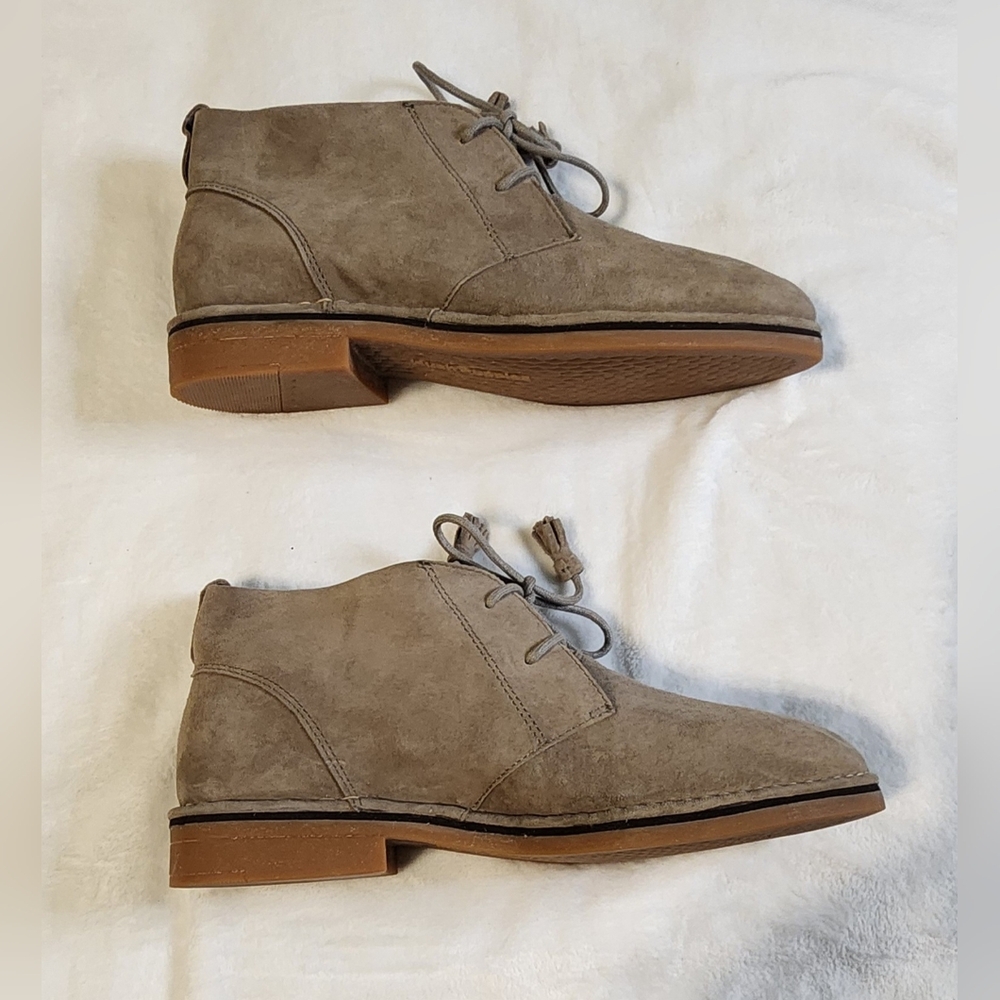 Hush Puppies Moyen Suede Lace Up Casual Chukka Boots Shoes, EUC, Womens size 11 - Picture 5 of 6